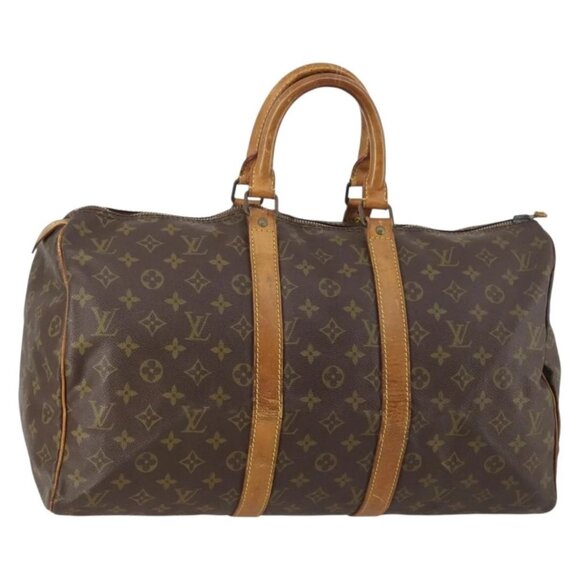 LOUIS VUITTON Monogram Keepall 45 Boston Bag - Picture 1 of 16